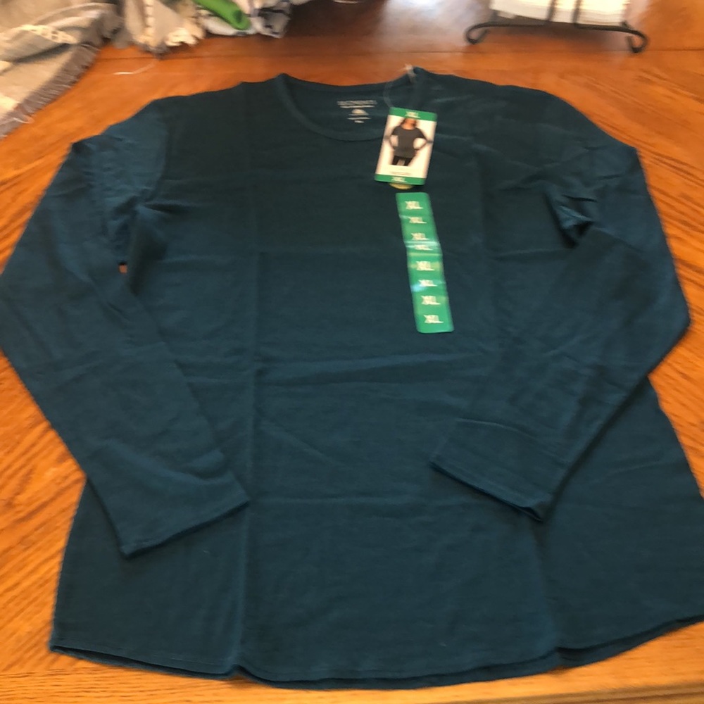 SEGMENTS 100% Merino Wool Base Layer, Crew Neck, Long Sleeve, - Picture 5 of 7